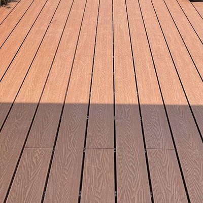 Giá tốt. Chống thời tiết 3D Composite Decking Profile Waterproof WPC Hollow Board trực tuyến