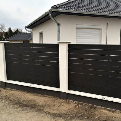 Giá tốt. Villa WPC tấm hàng rào bảo mật Composite nhựa gỗ hàng rào bảng trực tuyến