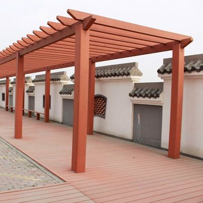 Giá tốt. Pergola WPC hiện đại với tấm sàn tổng hợp nhẹ trực tuyến